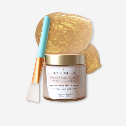 Masque Précieux à l'Or 24K — Régénération intense • 95% naturel
